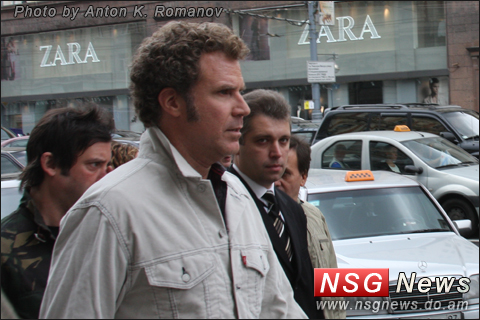 Will Ferrell in Moscow